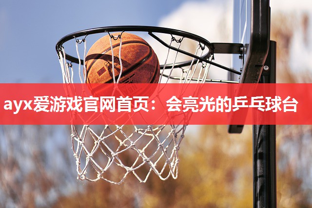 会亮光的乒乓球台 会亮光的乒乓球台