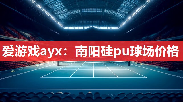 南阳硅pu球场价格 南阳硅pu球场价格