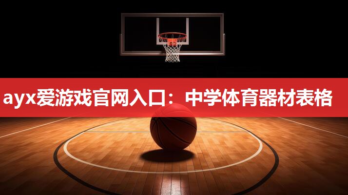中学体育器材表格 中学体育器材表格